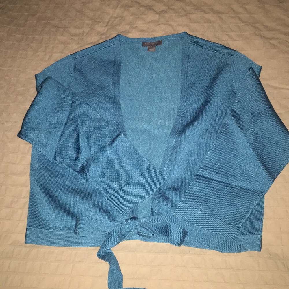 Cute sweater to wear over a dress